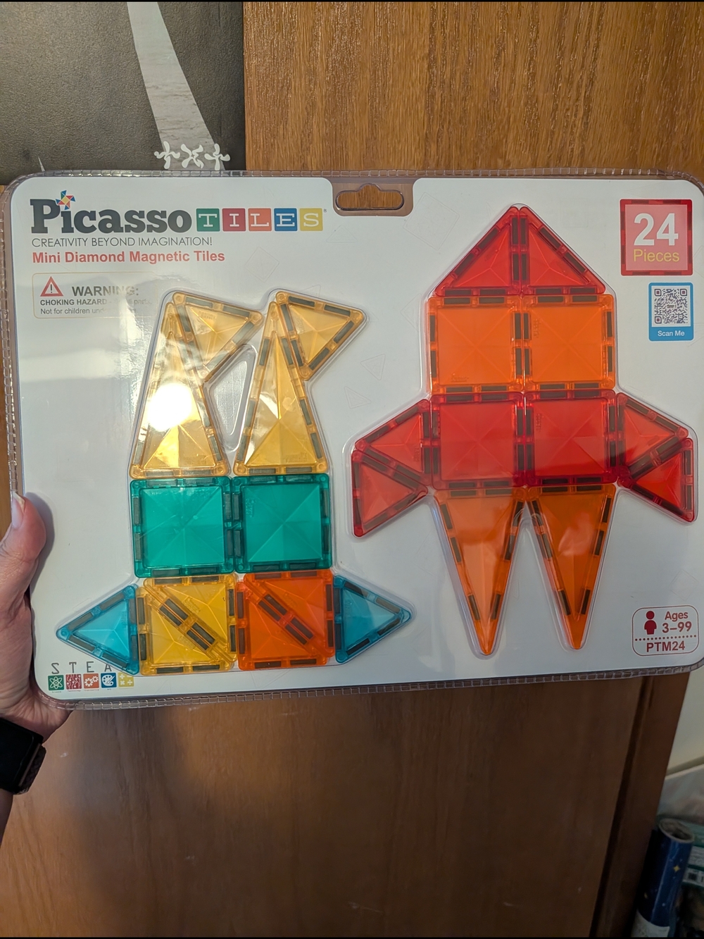 Picasso Tiles Magnetic Mini Diamond Tiles